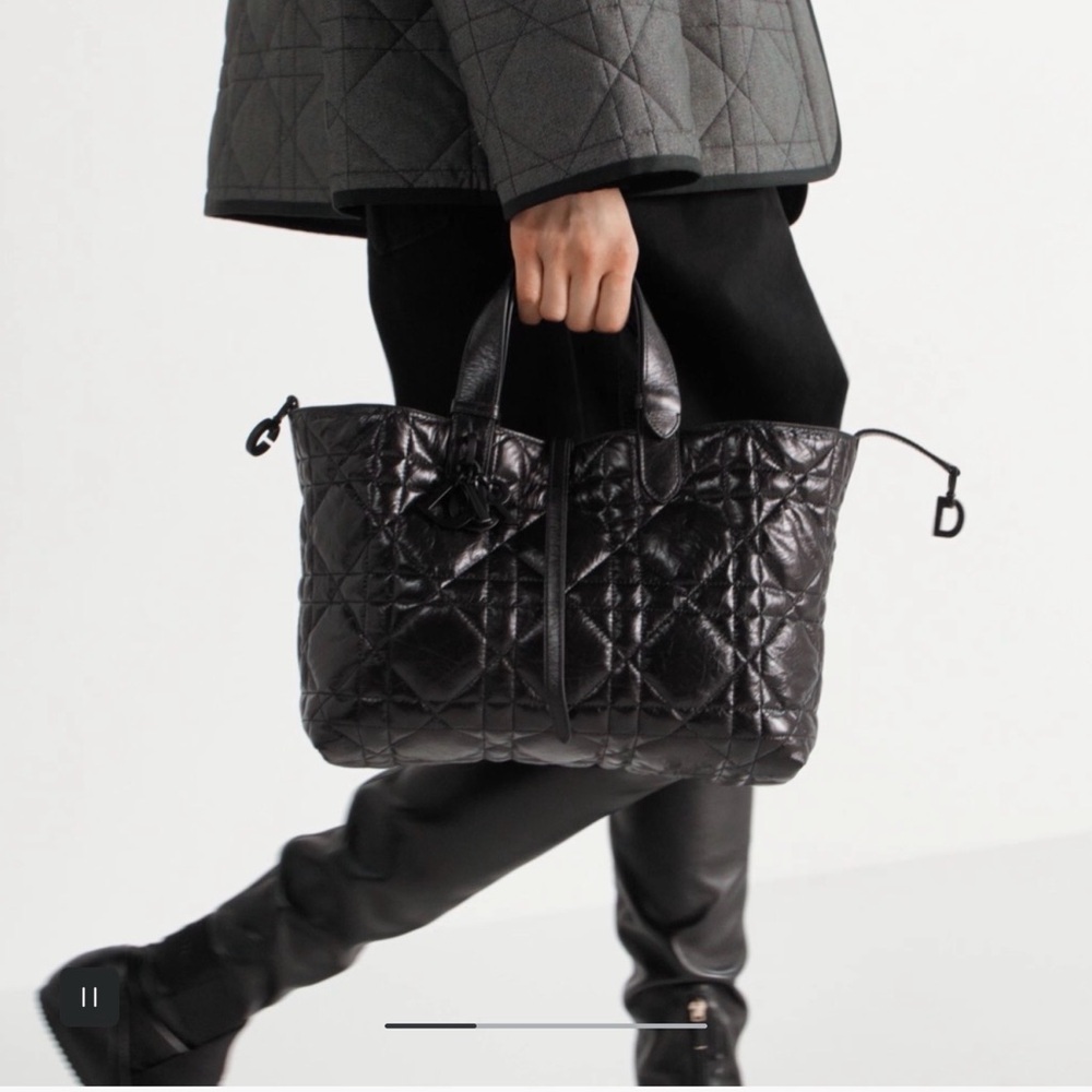 Christian Dior Toujours  crinkled leather handbag